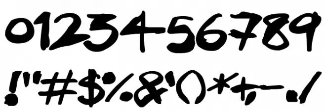 Inkling Font OTHER CHARS