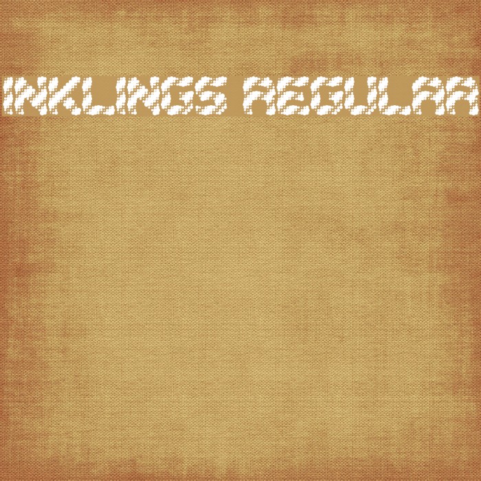 Inklings Regular Font examples