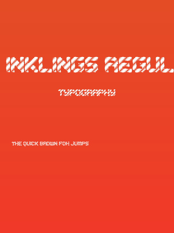 Inklings Regular Poster