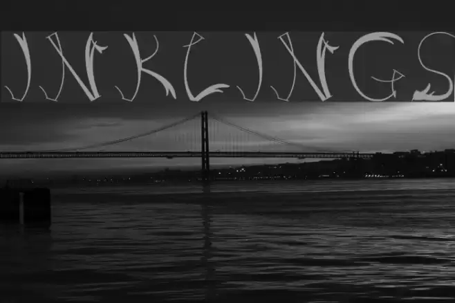 Inklings Font examples
