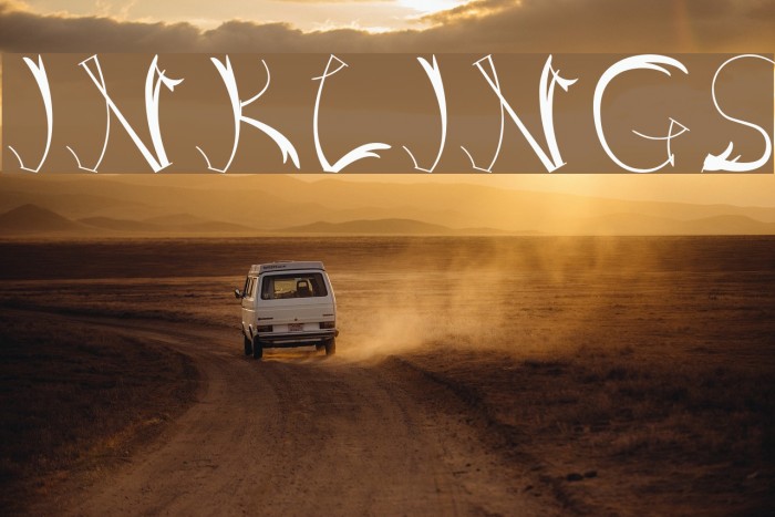 Inklings Font examples