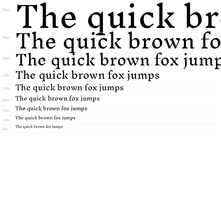 Inknut Antiqua Light Waterfall