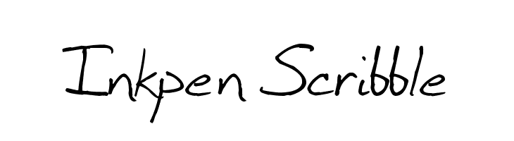 Inkpen Scribble Font