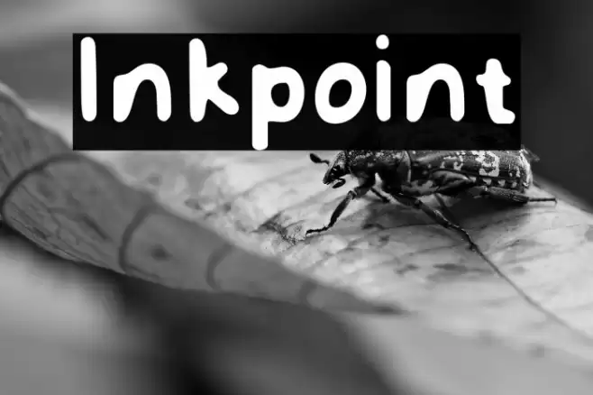 Inkpoint Font examples