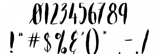 Inkster Font OTHER CHARS