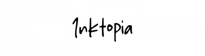 Inktopia  font caratteri gratis