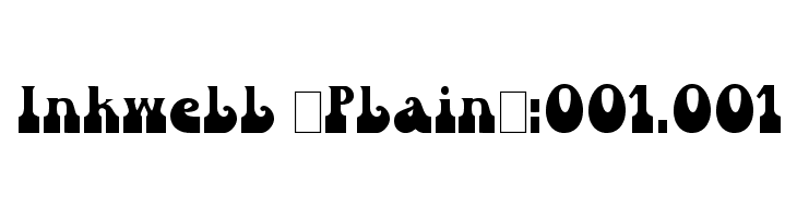 Inkwell [Plain]:001.001  免费字体下载