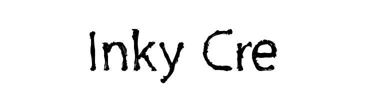 Inky Cre Font