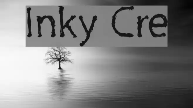 Inky Cre Polices examples