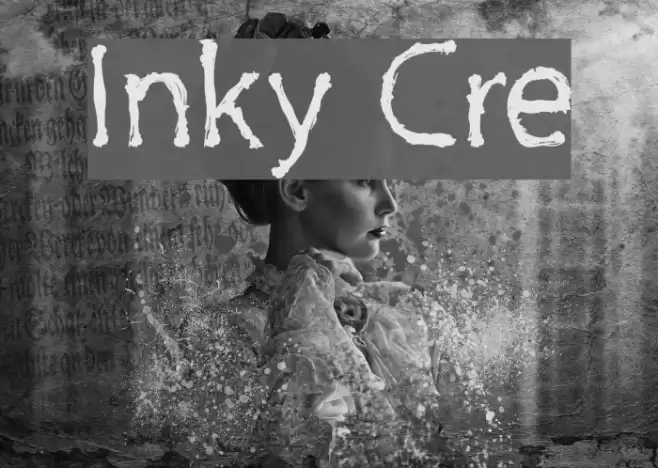 Inky Cre Polices examples