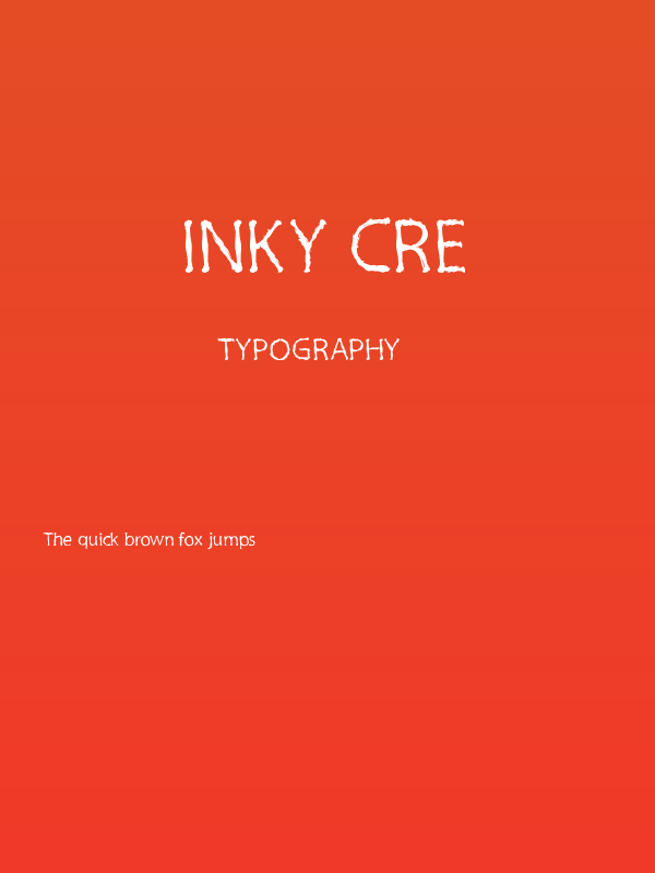 Inky Cre Poster