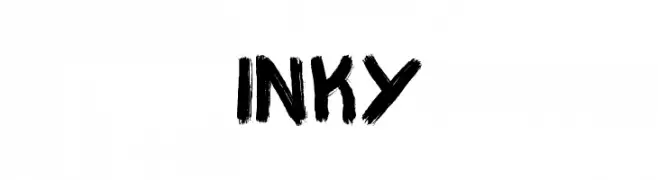 Inky  Frei Schriftart Herunterladen