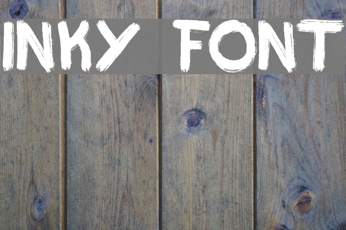 Inky Font examples