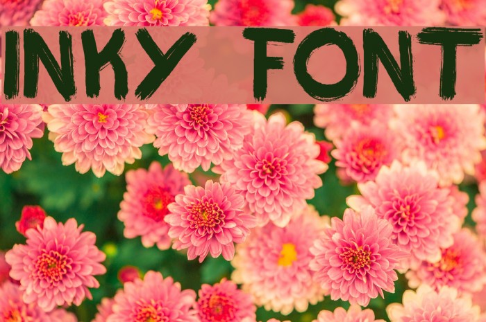 Inky Font examples
