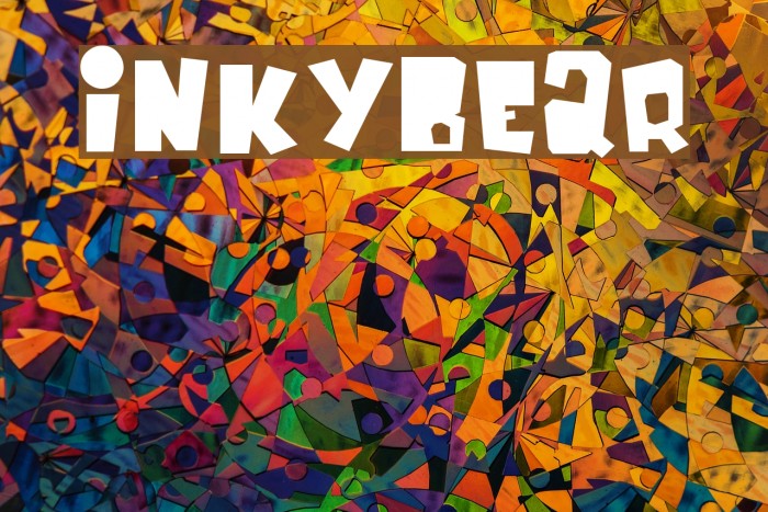 InkyBear Шрифта examples