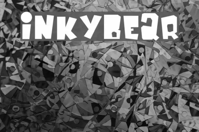 InkyBear Font examples