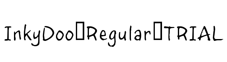 InkyDoo_Regular_TRIAL  免费字体下载