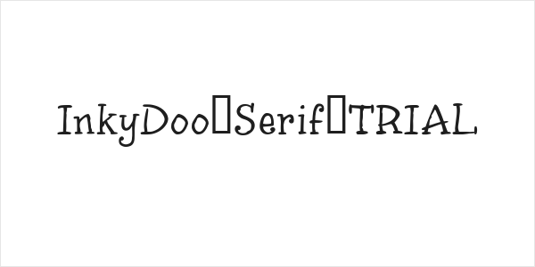 InkyDoo_Serif_TRIAL Logo