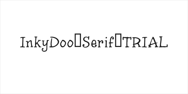 InkyDoo_Serif_TRIAL Logo