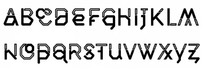 Inline フォント 大文字