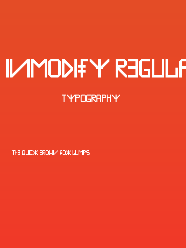 Inmodify Regular Poster