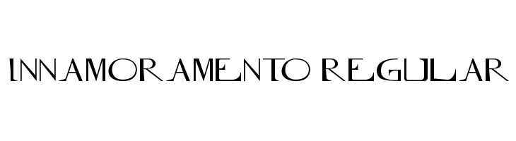 Innamoramento Regular  font caratteri gratis