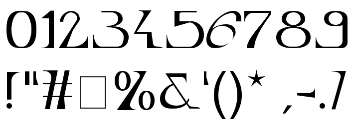 Innamoramento Regular Font OTHER CHARS