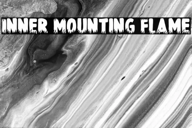 Inner Mounting Flame Font examples