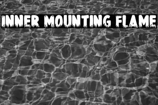 Inner Mounting Flame Font examples