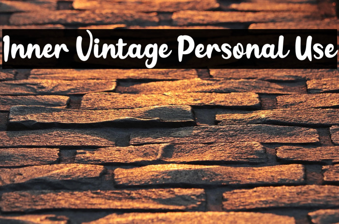 Inner Vintage Personal Use Example 1