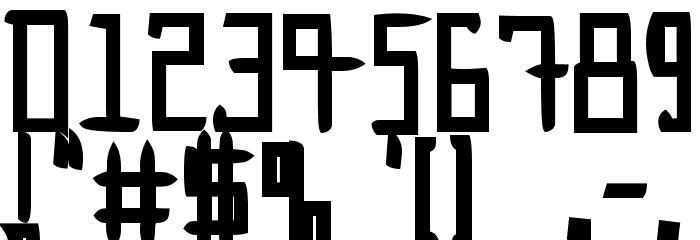 Innie Outtie Font OTHER CHARS