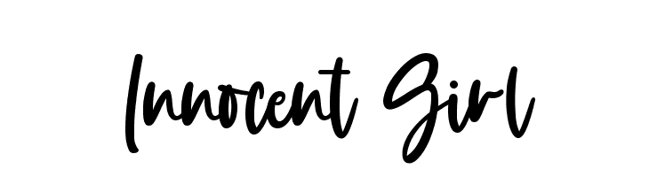 Innocent Girl  Free Fonts Download