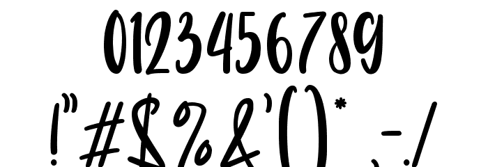 Innocent Girl Font OTHER CHARS