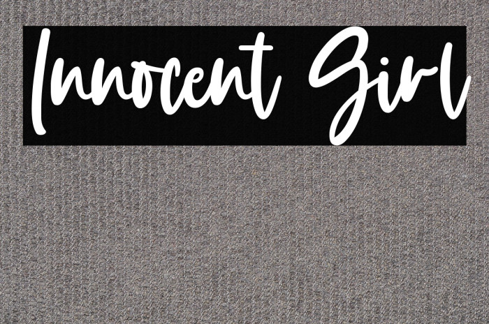 Innocent Girl Example 1