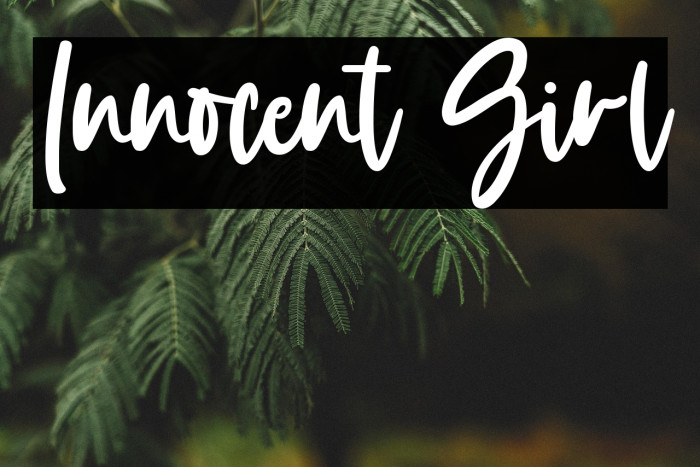 Innocent Girl Example 2