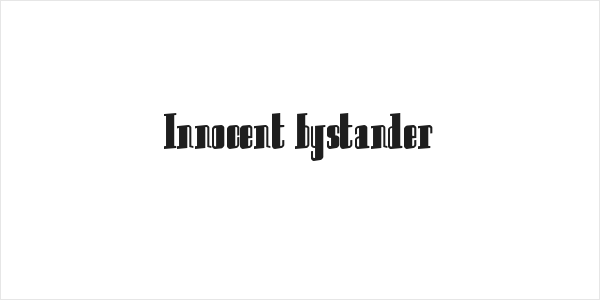 Innocent bystander Logo