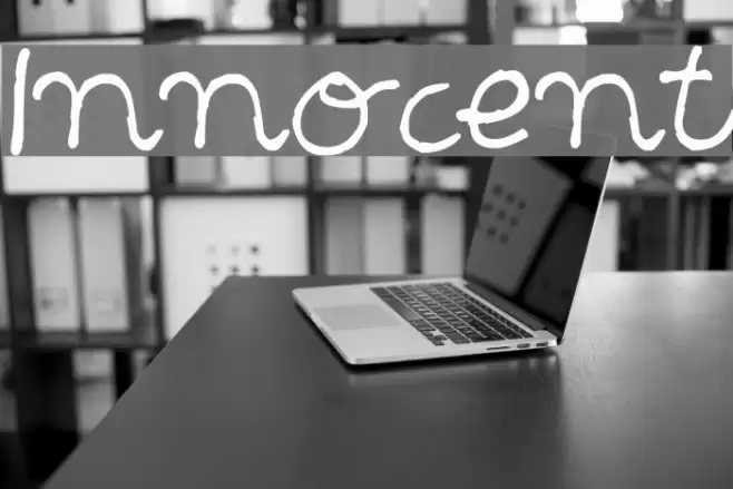 Innocent Font examples