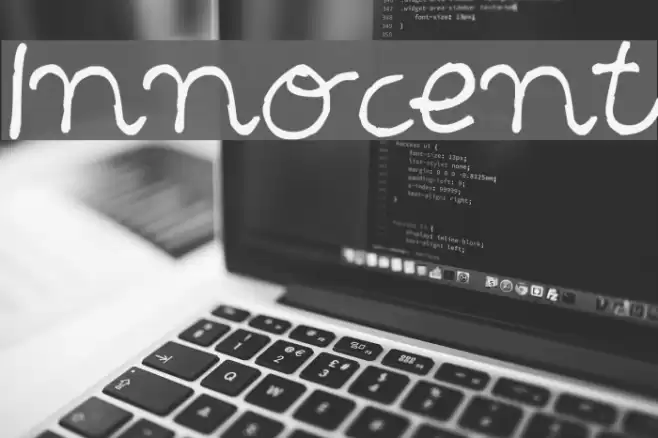 Innocent Font examples