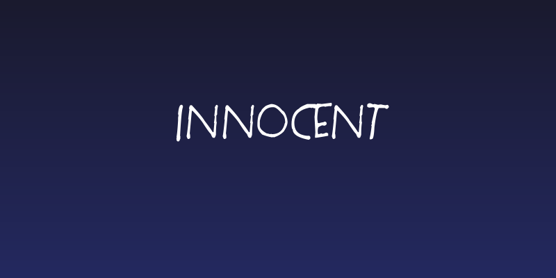 Innocent Social Header