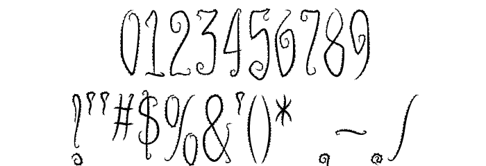 Innsmouth Plain Font OTHER CHARS