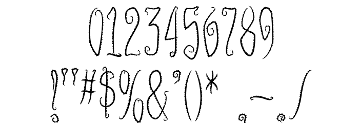 InnsmouthPlain フォント その他の文字