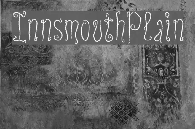 InnsmouthPlain Font examples
