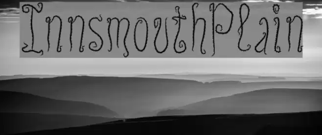 InnsmouthPlain Font examples
