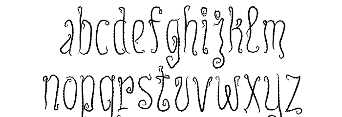 InnsmouthPlain フォント 小文字