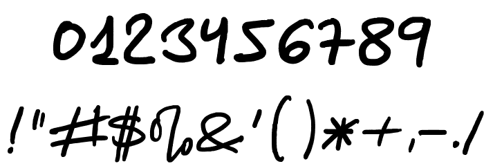 Inocua Font OTHER CHARS