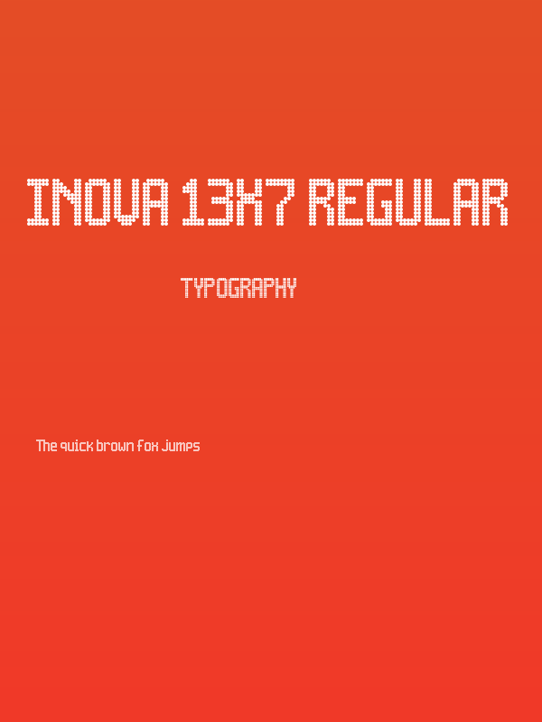 Inova 13x7 Regular Poster