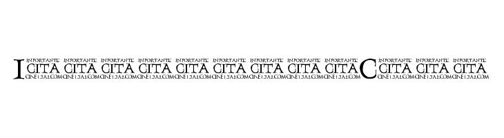 InportanteCita  Descarca Fonturi Gratis