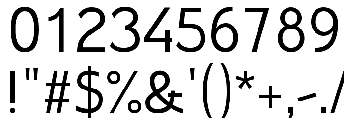 Inprimis Free Font OTHER CHARS