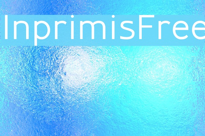 InprimisFree Font examples