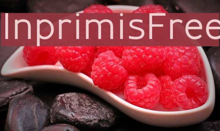 InprimisFree Font examples